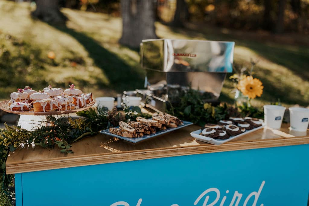 Blue Bird wedding event